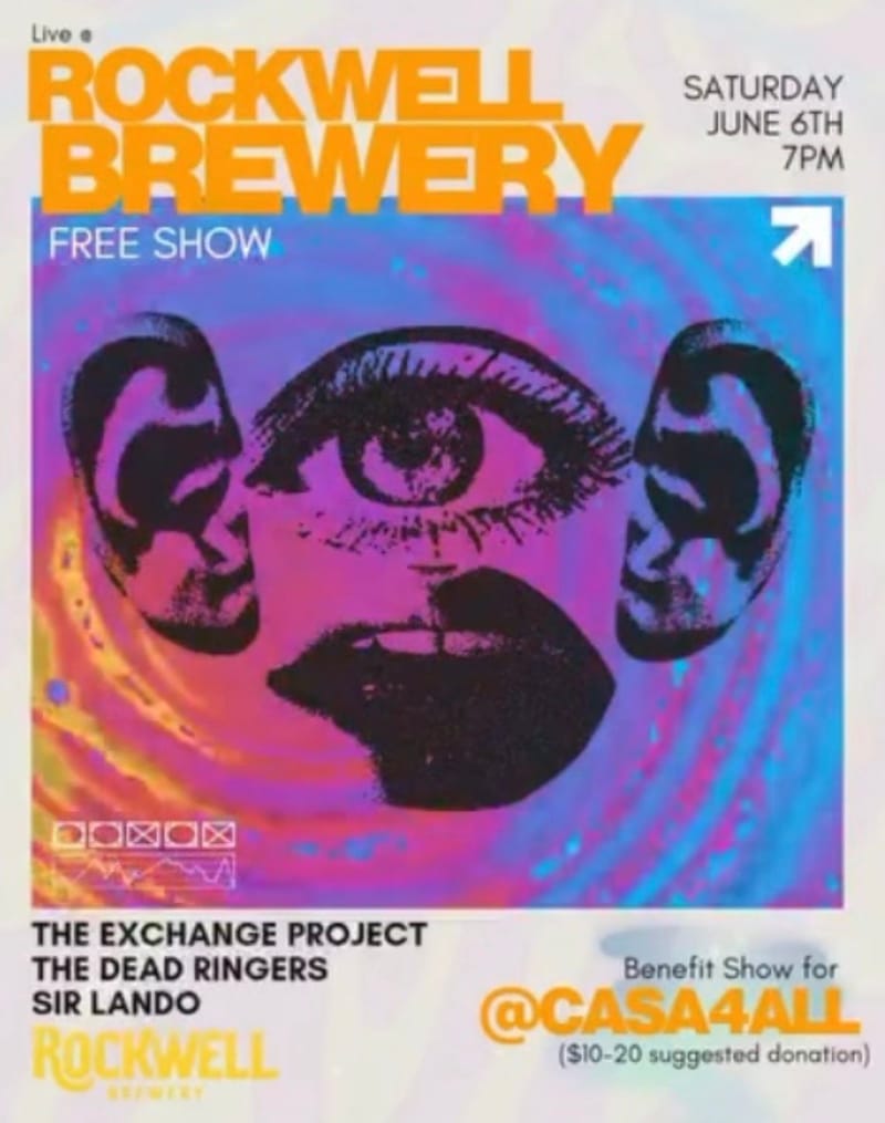 CASA4ALL Benefit: Sir Lando/The Exchange Project/The Dead Ringers