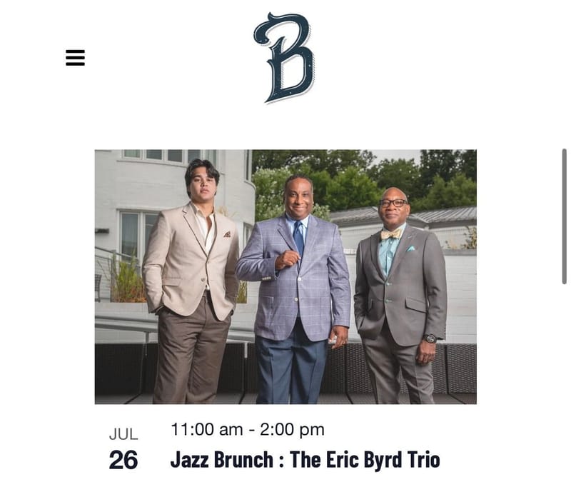 Jazz Brunch: Eric Byrd Trio