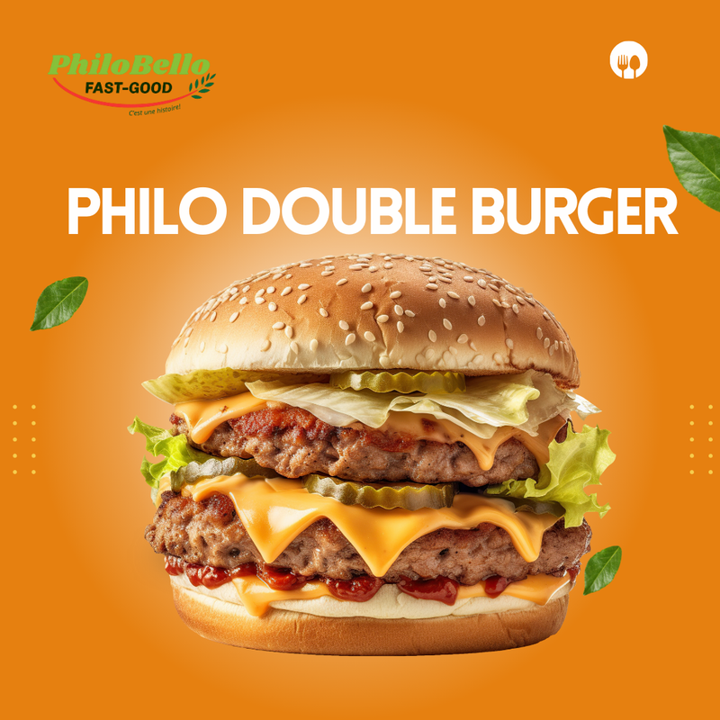 Philo Double Burger