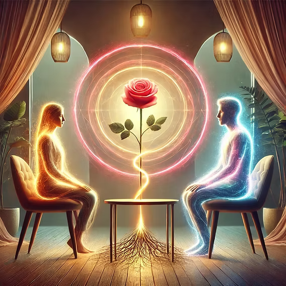 Leitura da Aura (Métedo Rosa)