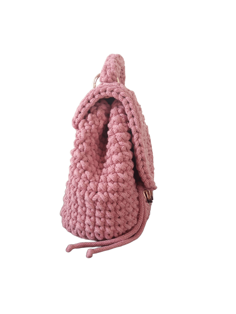 Crocheted backpacks