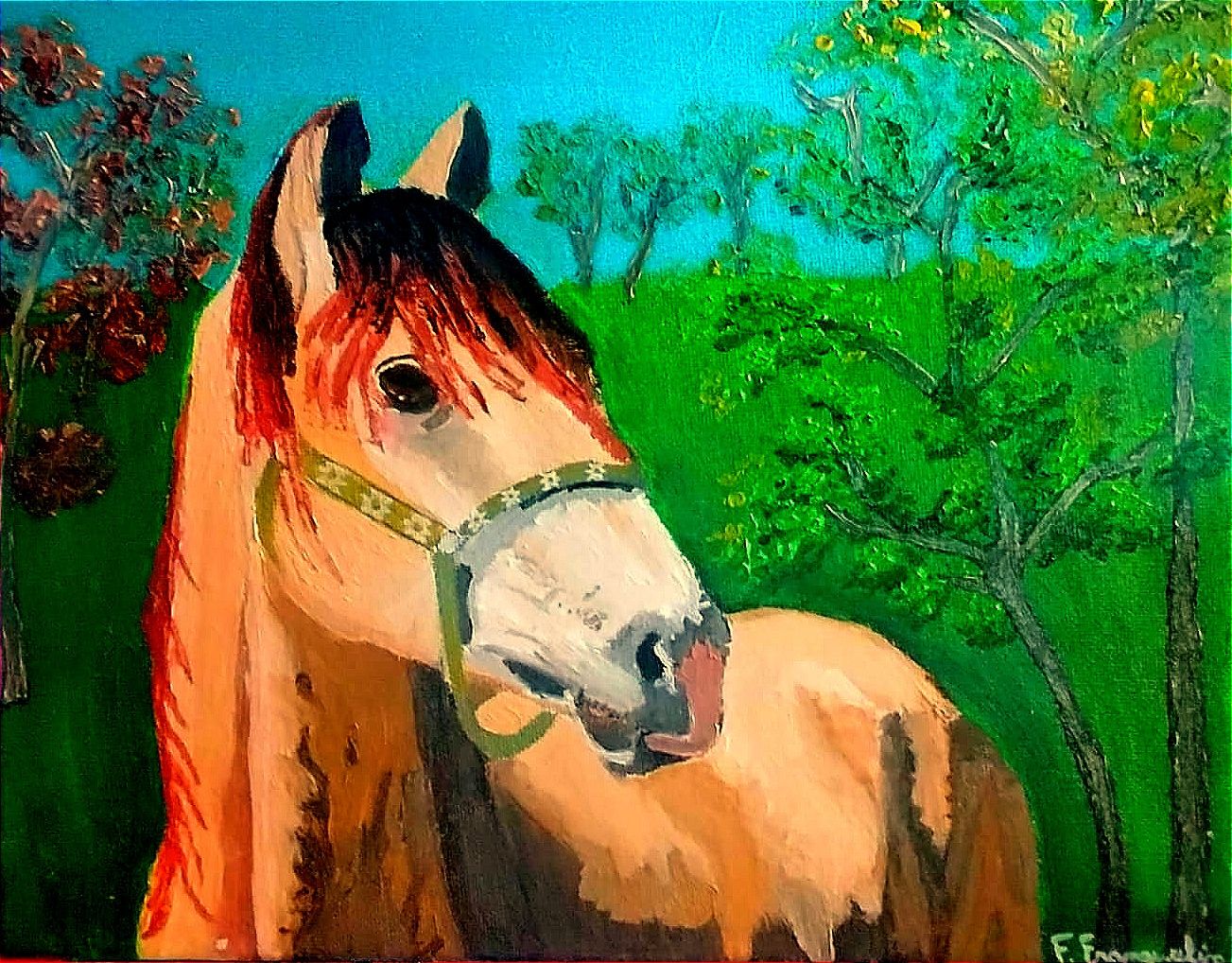 Un cheval de Chivre Val