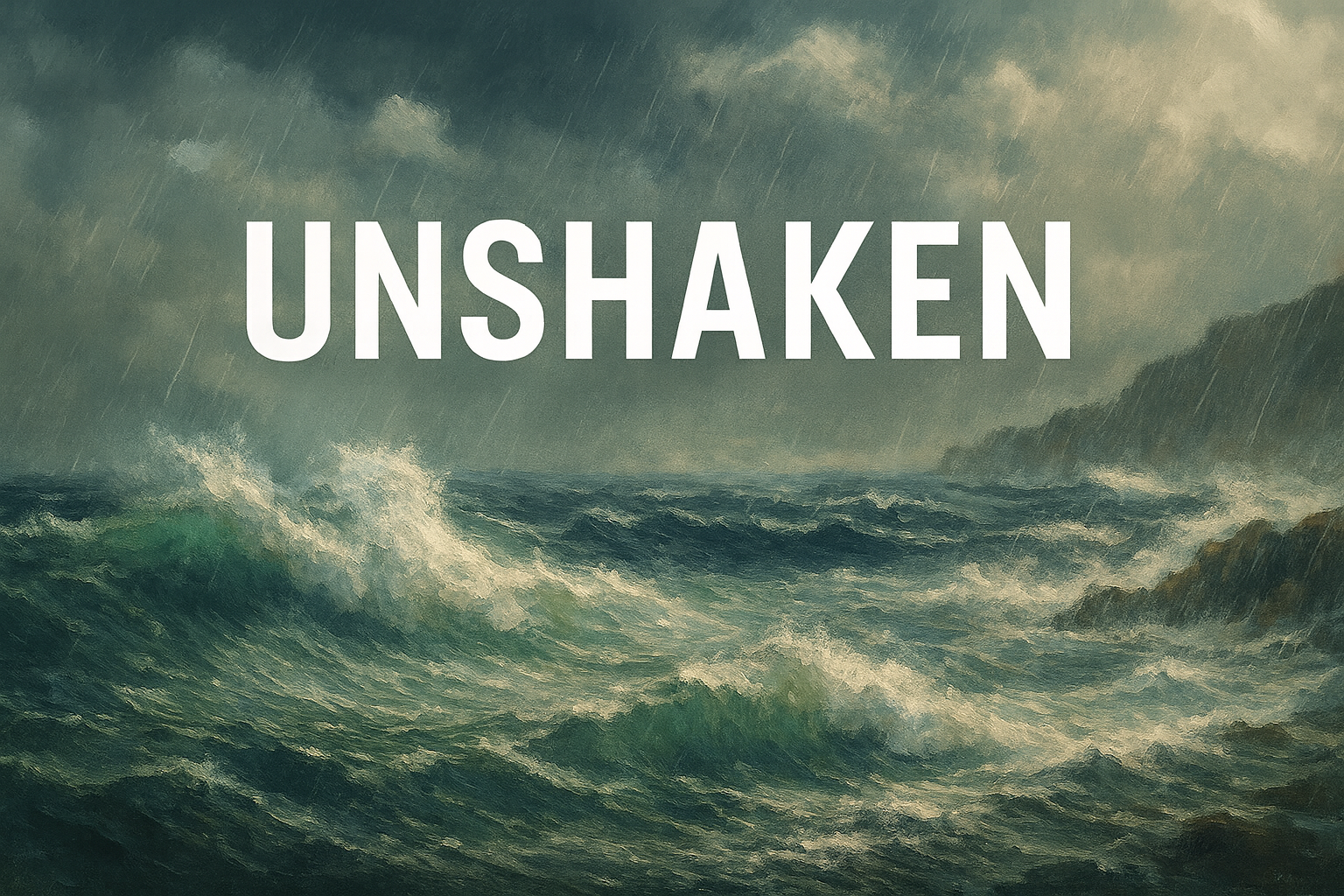 Unshaken: God’s Love in the Storms