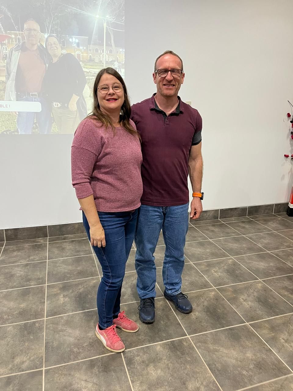 Tiempo de gratitud muy especial a Adrián Schenk y su esposa.