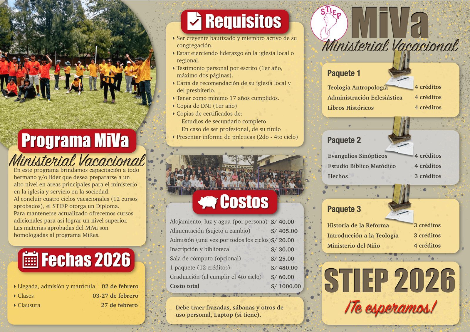 MINISTERIAL VACACIONAL (MIVA)