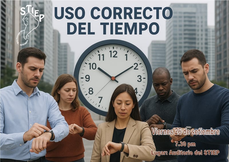 USO CORRECTO DEL TIEMPO