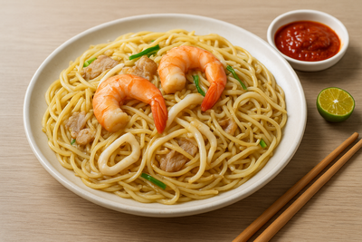 Hokkien Mee – Stir-Fried Noodles with Heritage