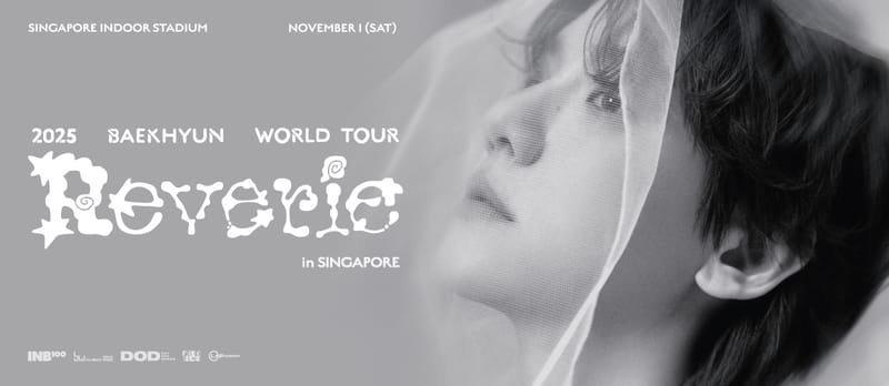 Baekhyun of EXO first-ever solo World tour Singapore