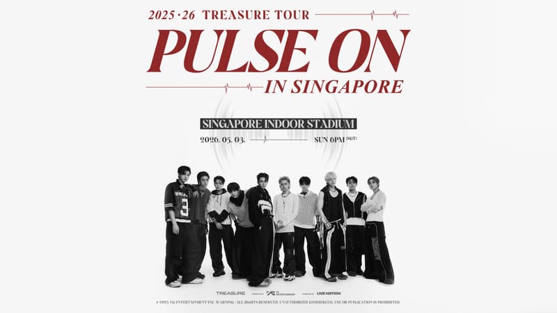 2025-26 TREASURE TOUR [PULSE ON] IN SINGAPORE