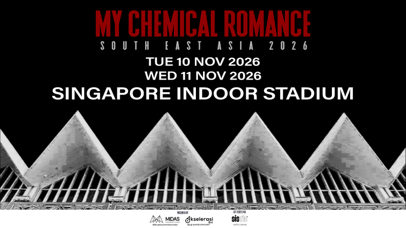 MY CHEMICAL ROMANCE LIVE IN SINGAPORE 2026