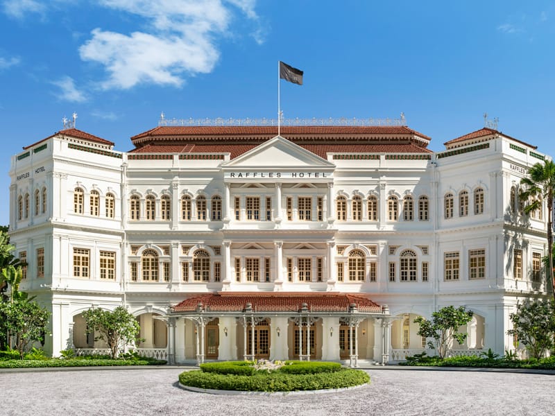Raffles Hotel Singapore A Timeless Icon of Colonial Heritage and Luxury