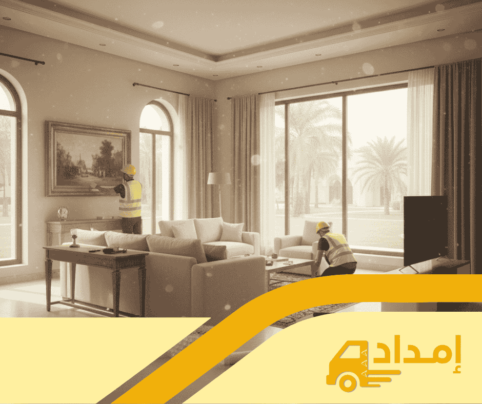 أفضل شركة نقل أثاث بالرياض - شركة إمداد لنقل الأثاث