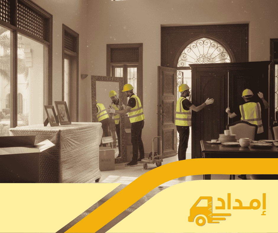 نقل الأثاث الفاخر في الرياض- معايير خاصة لحماية القطع الثمينة مع شركة إمداد لنقل الأثاث
