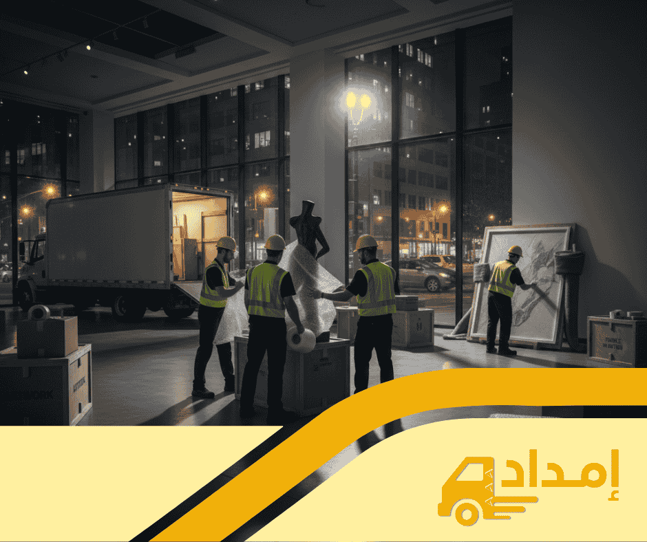 كيف تختصر إمداد وقت نقل الأثاث داخل أحياء الرياض المزدحمة؟