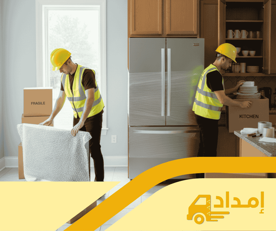 نقل الأثاث داخل وخارج الرياض: ما هي التحديات وكيف تتعامل معها شركة إمداد لنقل الأثاث؟