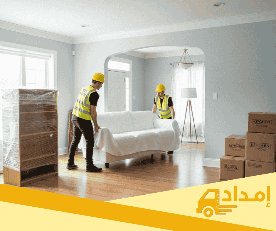 نقل الأثاث وقت الأمطار والرطوبة في الدمام