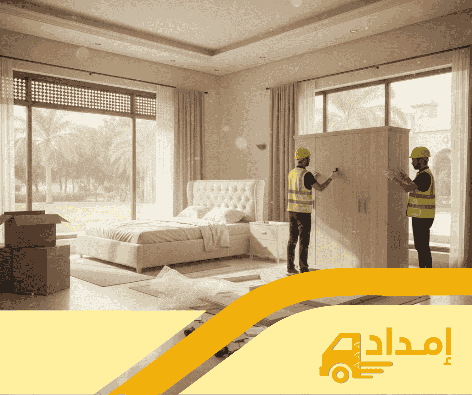 أفضل شركة نقل أثاث بالرياض - شركة إمداد لنقل الأثاث