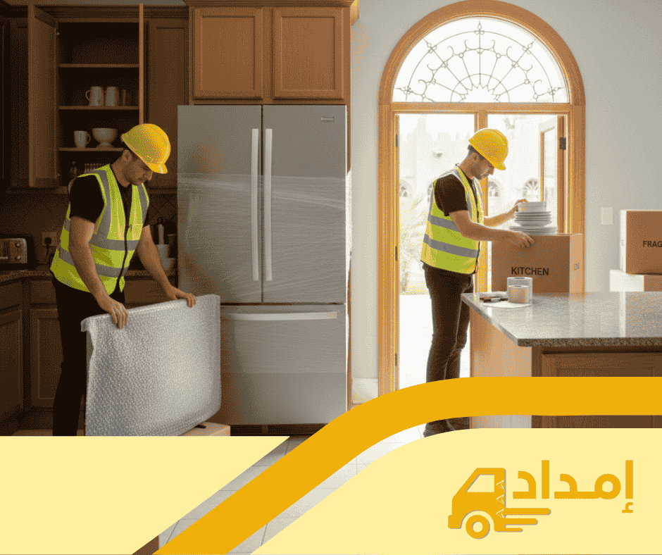 كيف تختصر إمداد وقت نقل الأثاث داخل أحياء الرياض المزدحمة؟