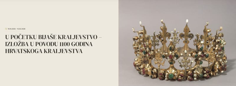 Organizirani posjet - Galerija Klovićevi dvori -  u početku bijaše kraljevstvo