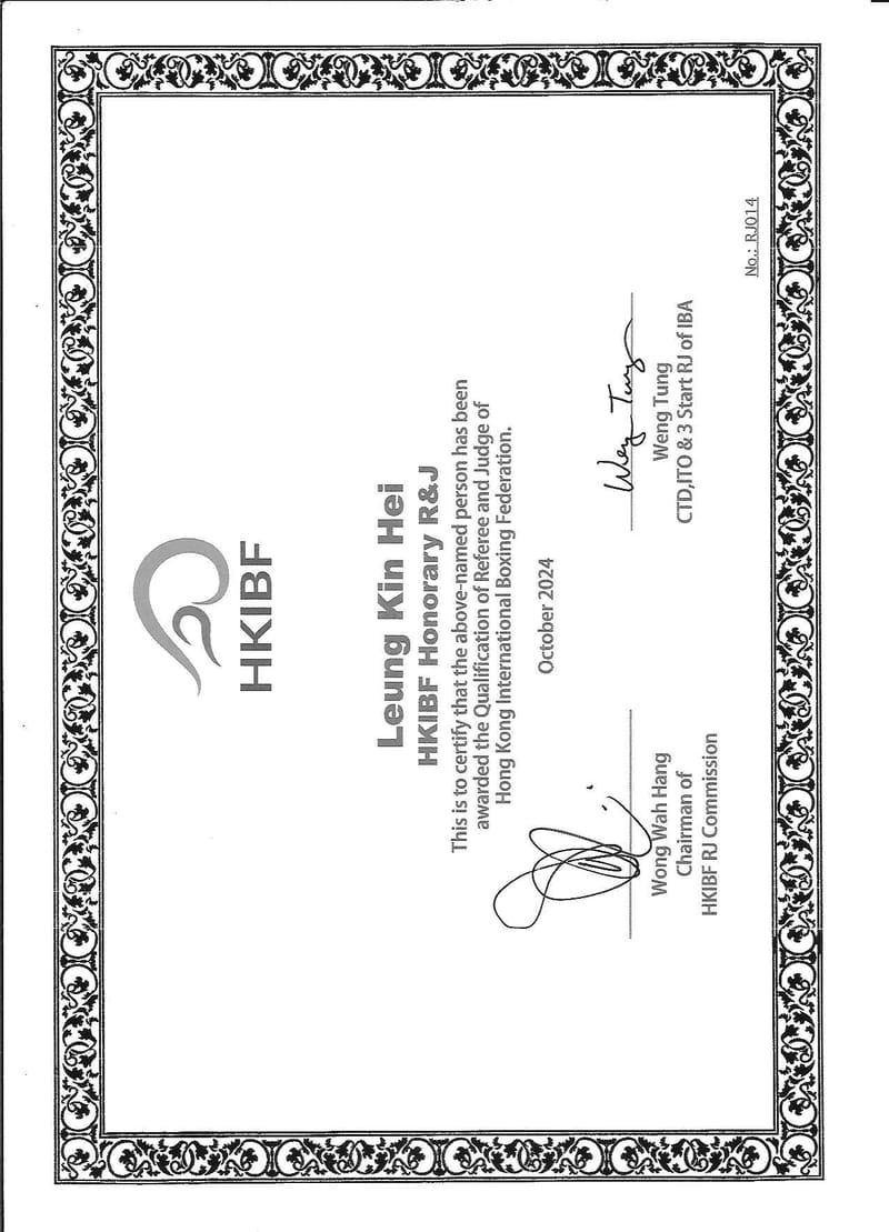 QUALIFICATION OF REFEREE AND JUDGE