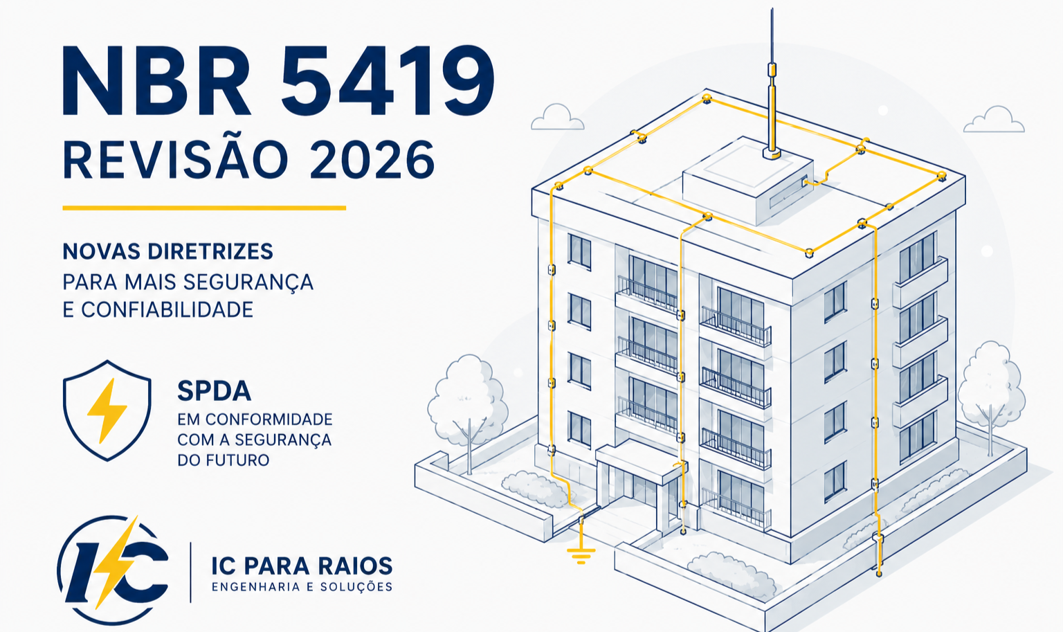 NBR 5419:2026, O que muda na proteção contra raios e por que a norma ficou mais rígida