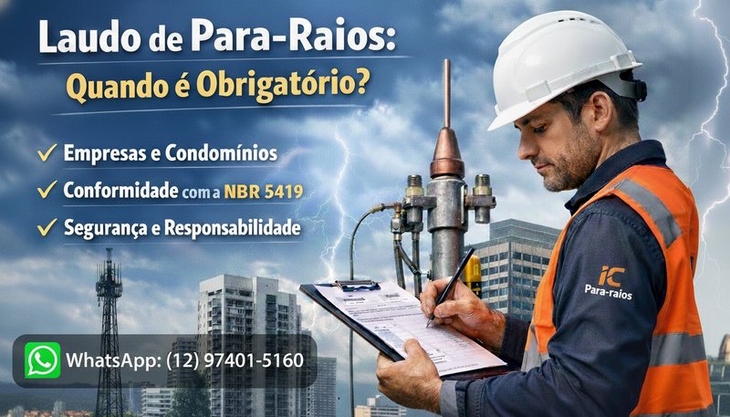 Quando o laudo de para-raios é obrigatório para empresas e condomínios?