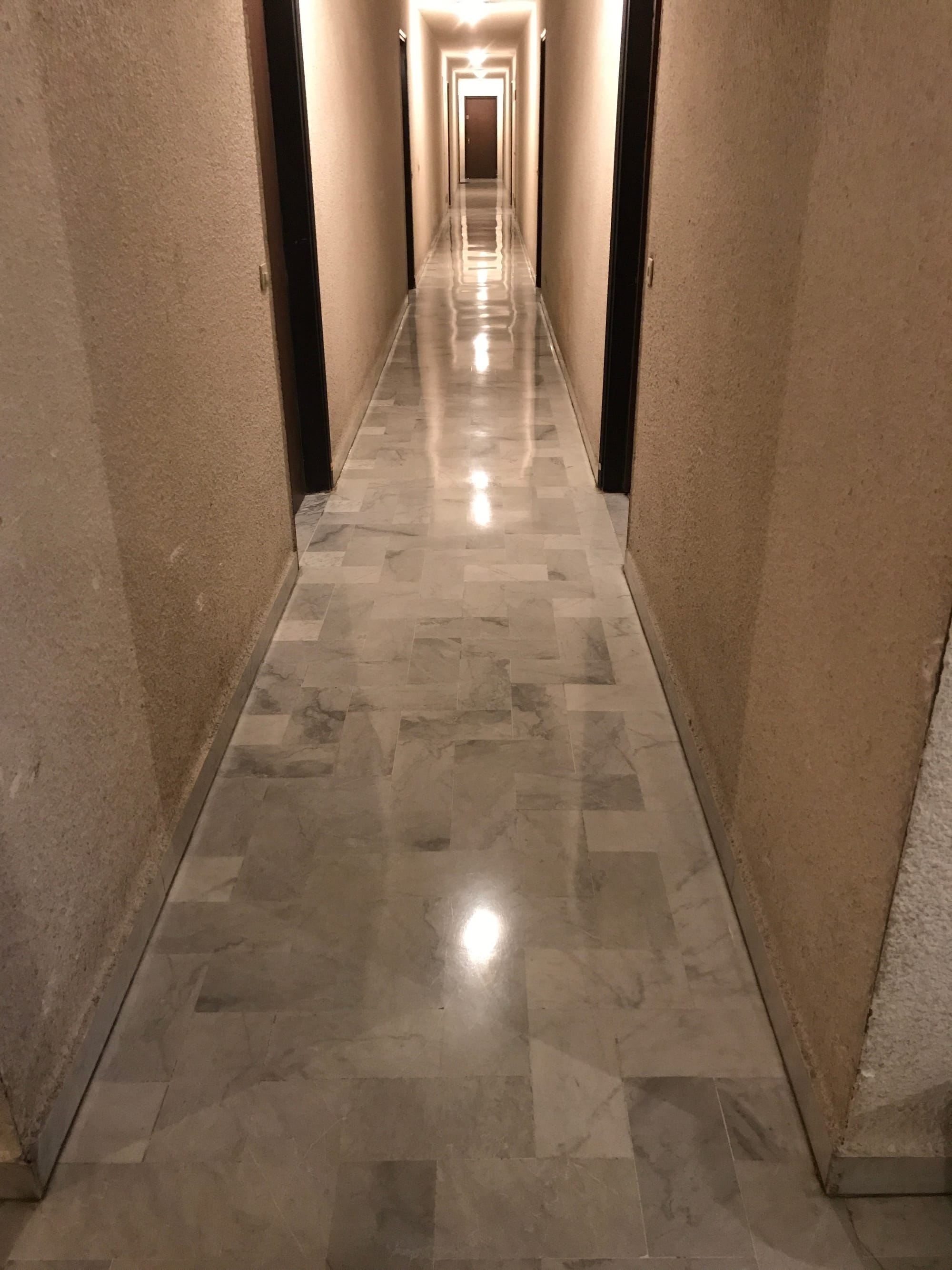 Cristallisation marbre copropriété