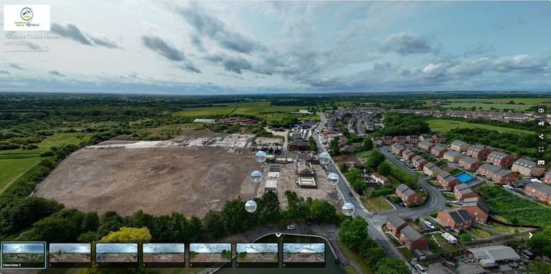 What Is a Live Aerial 360° Development Tour?