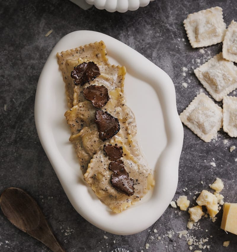 Raviolis à la truffe