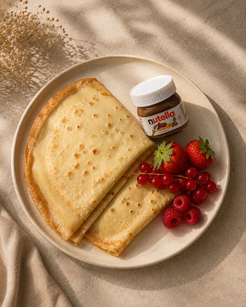 Crêpes moelleuse