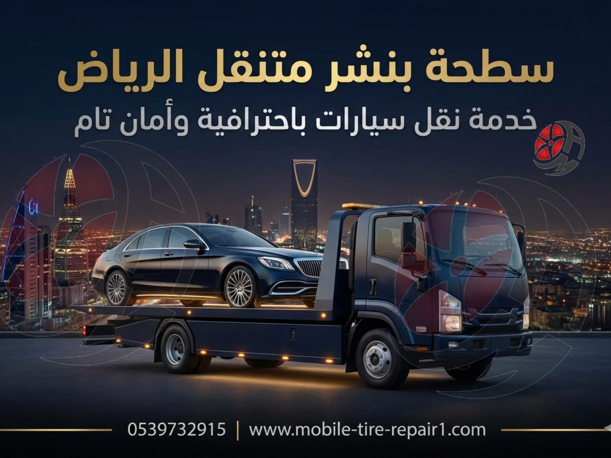 أسرع سطحة متنقلة في الدمام – وصول فوري على مدار 24 ساعة لأي موقع