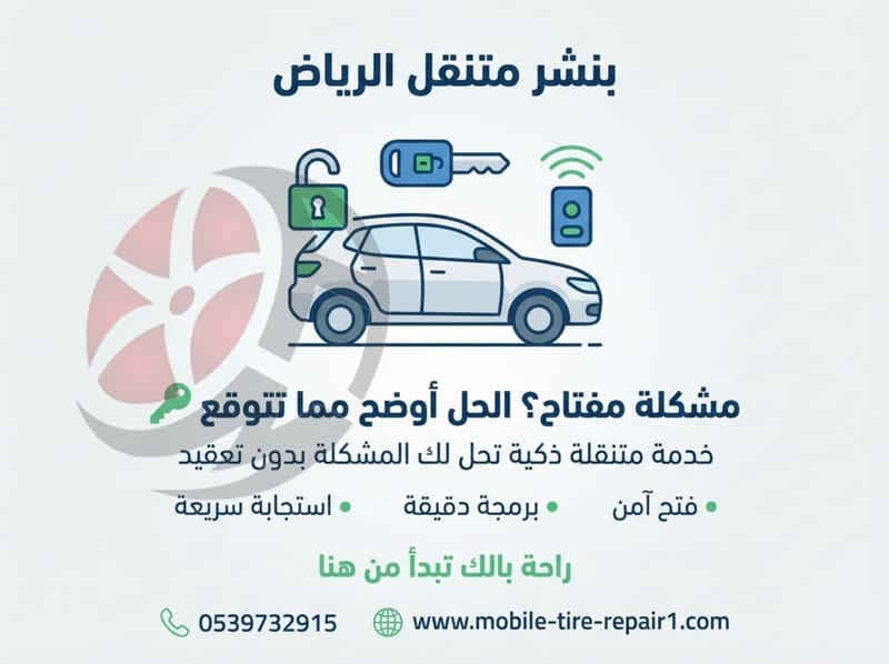 خدمة فتح باب السيارة واستخراج مفتاح جديد فورًا | فني متنقل لجميع الموديلات