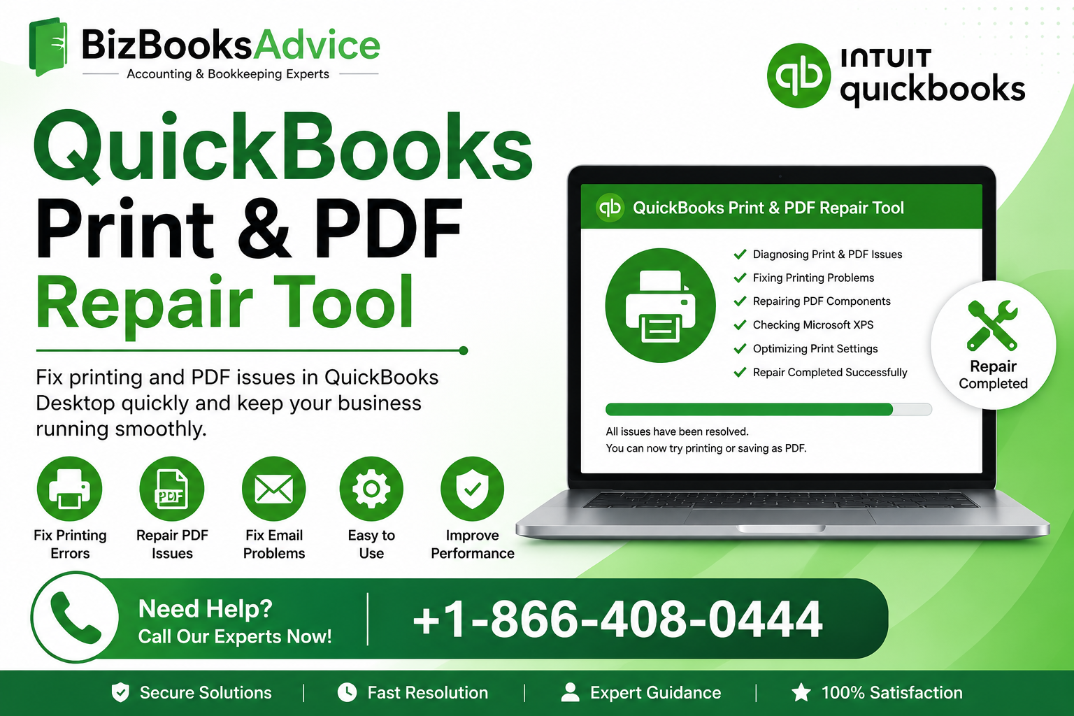 QuickBooks Print & PDF Repair Tool: Complete Guide