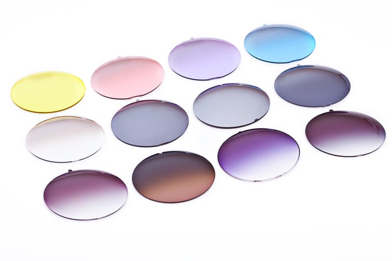 עדשות שמש צבעוניות