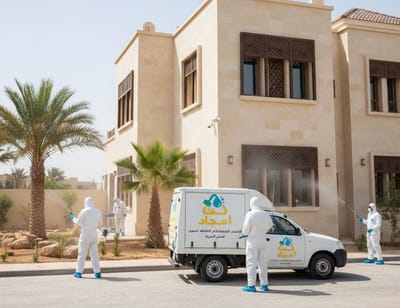 شركة أمجاد لمكافحة الحشرات ورش المبيدات