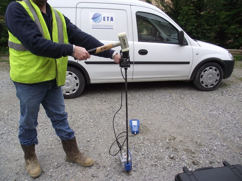 Contrôle au pénétromètre léger