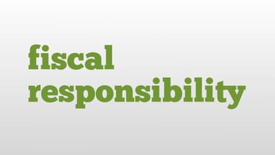 FINANCIAL RESPONSIBILITY