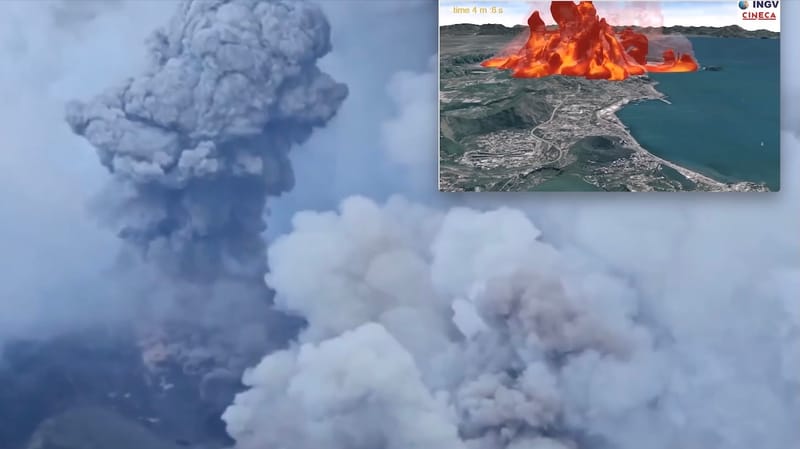 „Coșmarul vulcanilor” în Rusia și în Italia.