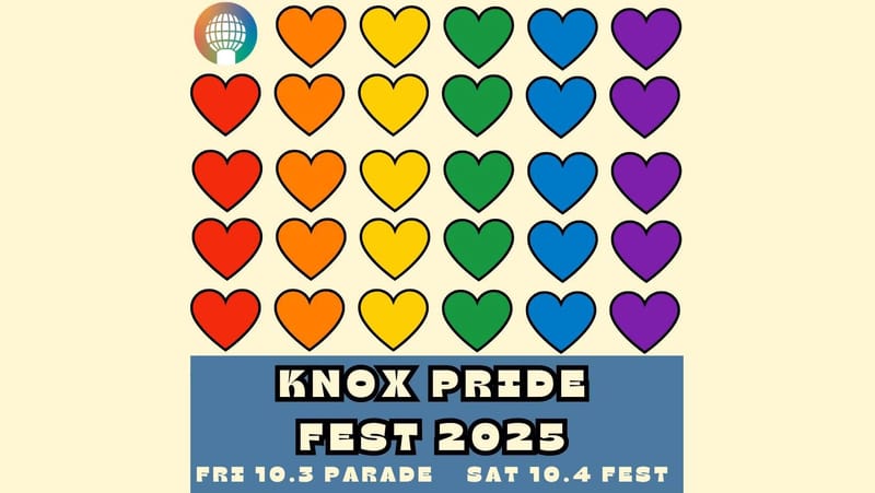 Knox Pride Fest 2025 - CANCELED