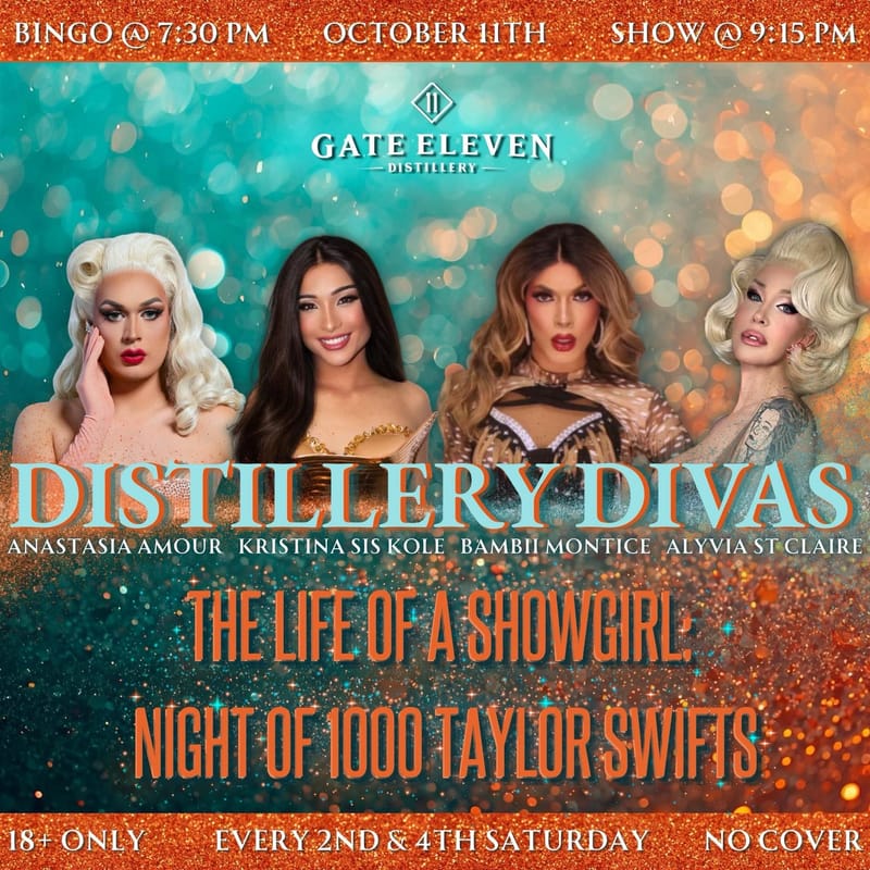DISTILLERY DIVAS AND DRAG BINGO