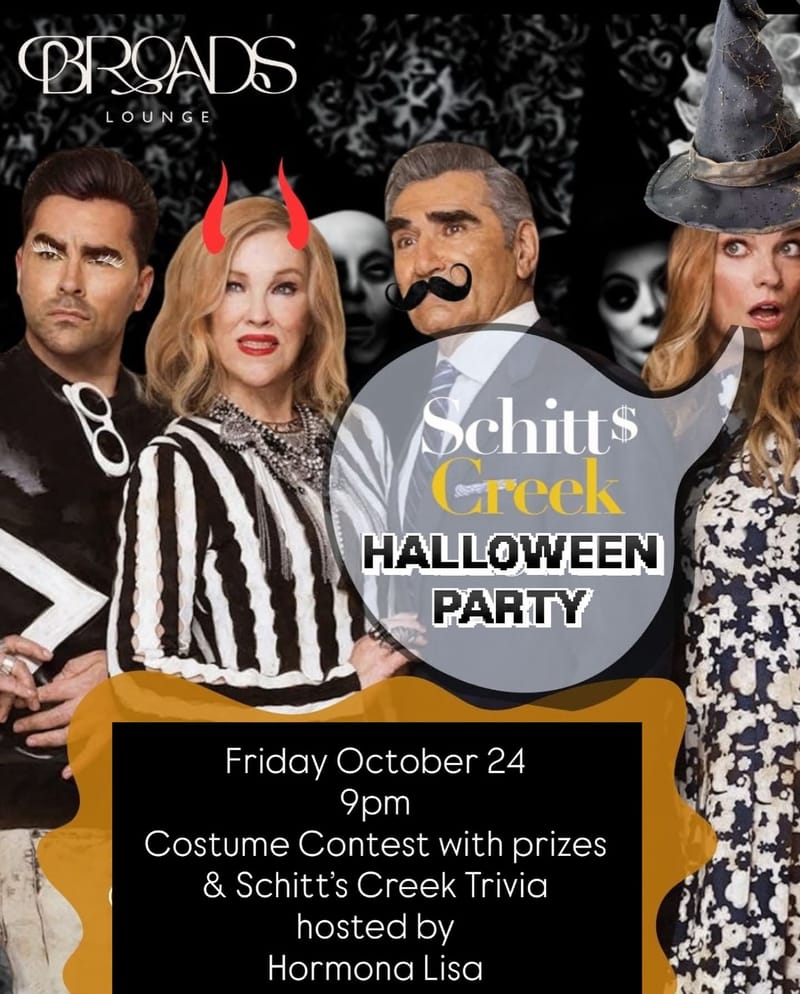 SCHITT'S CREEK HALLOWEEN PARTY