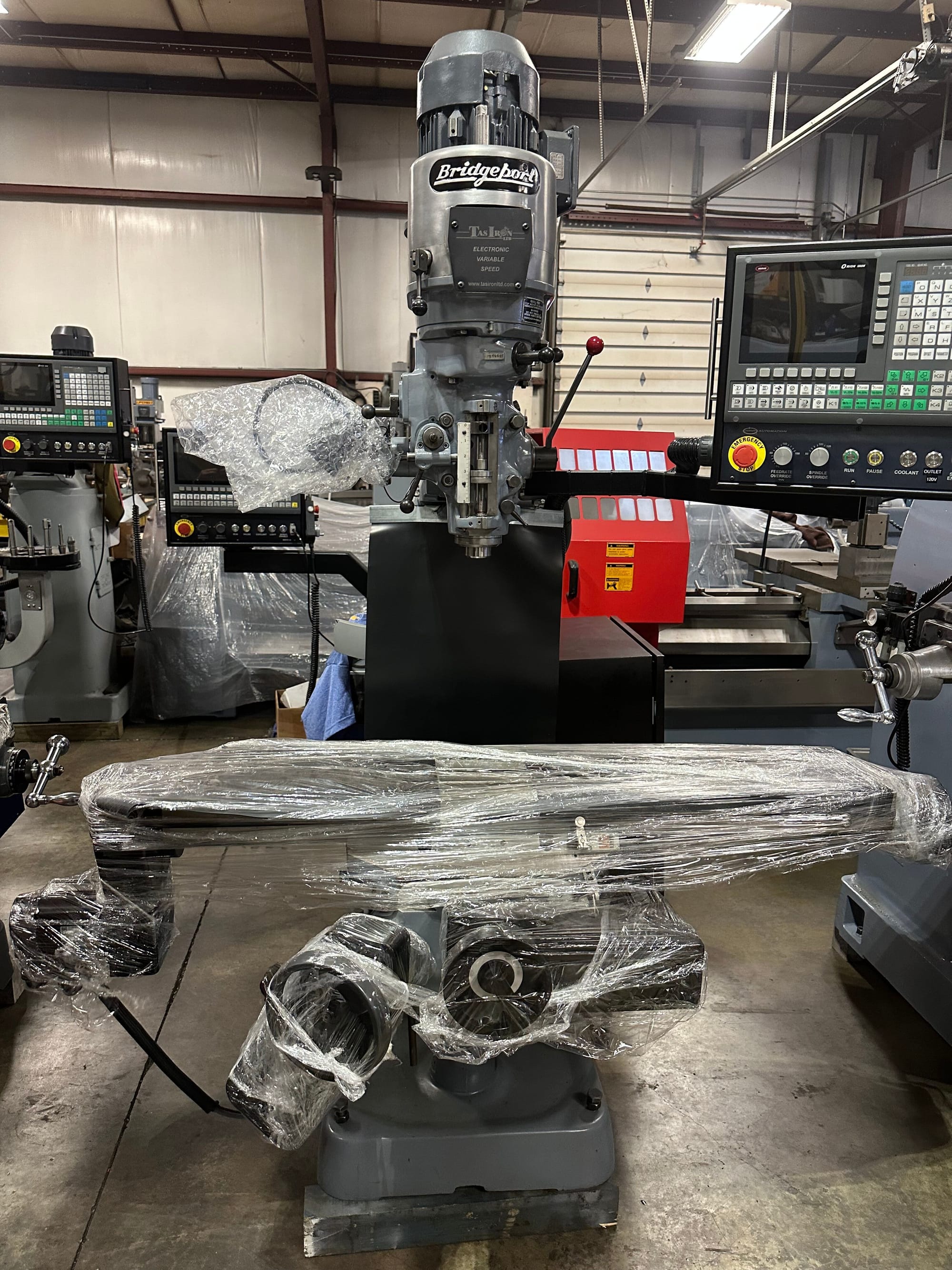 TAS 3 AXIS CNC VERTICAL MILL
