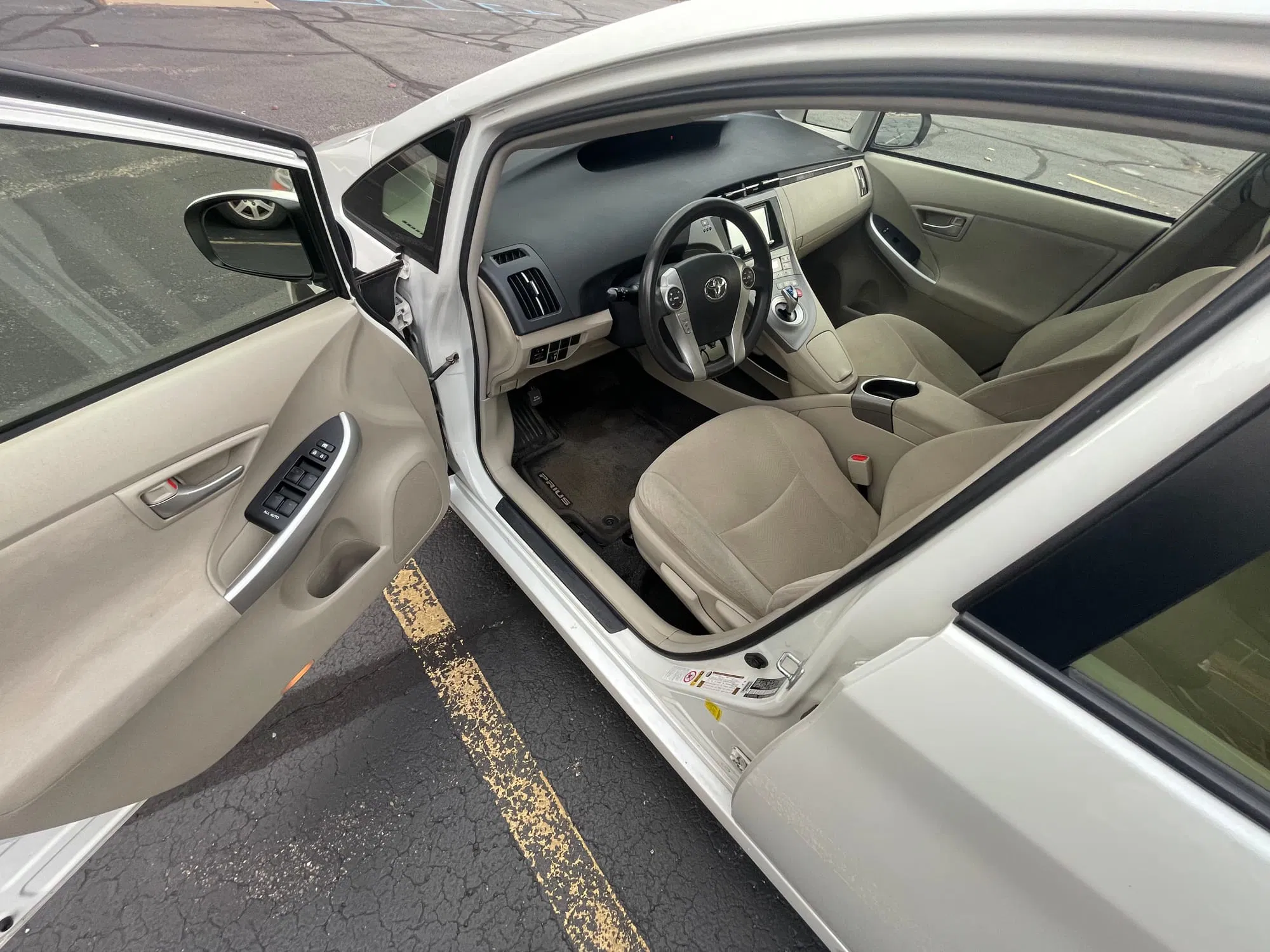 Driver seat and door