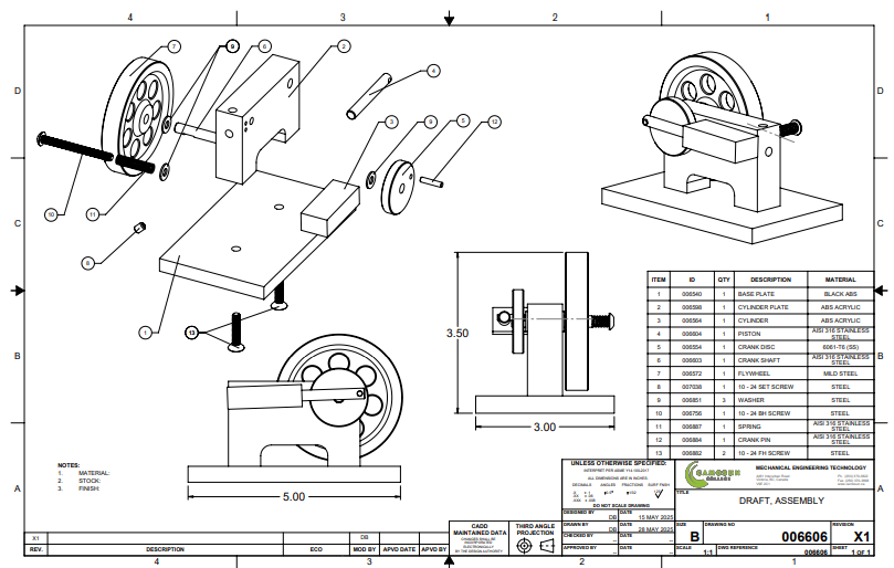 SolidWorks Drawing Package