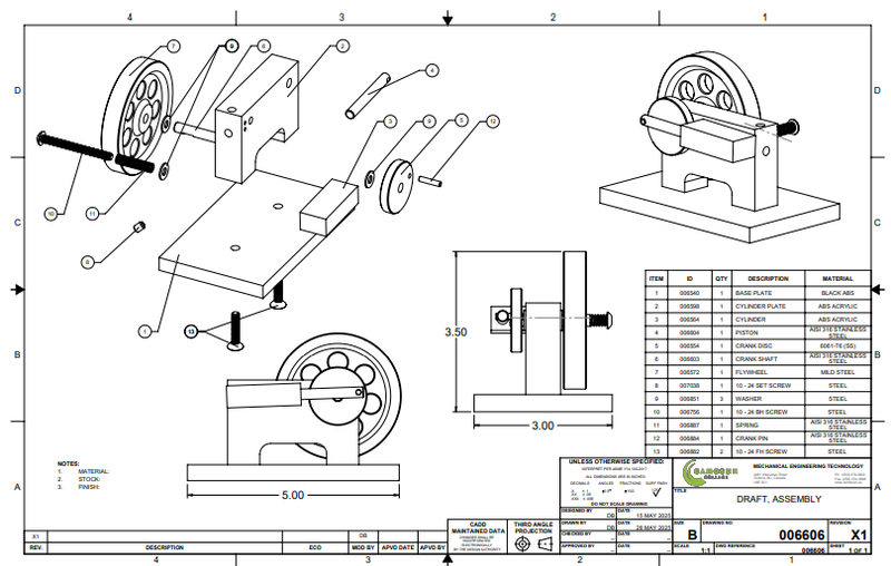 SolidWorks Drawing Package