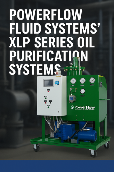 PowerFlow Fluid Systems’ XLP Series Oil Purification Systems