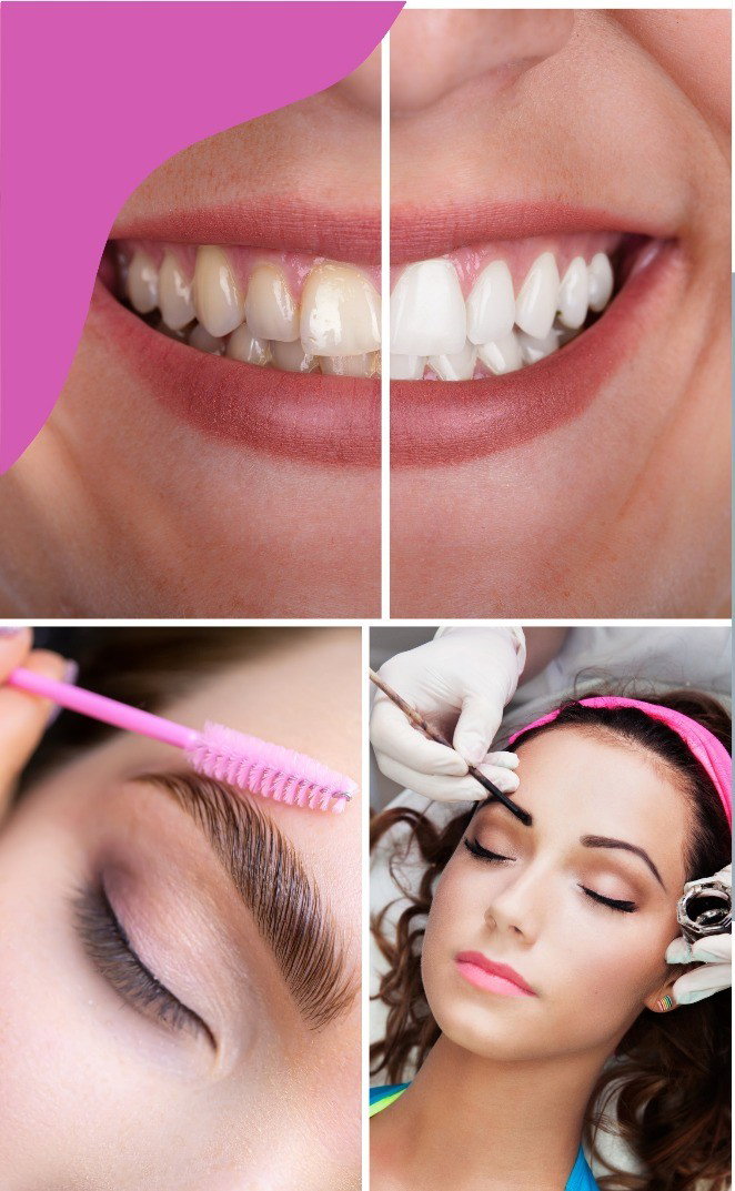 Teeth Whitening & Brow Lamination