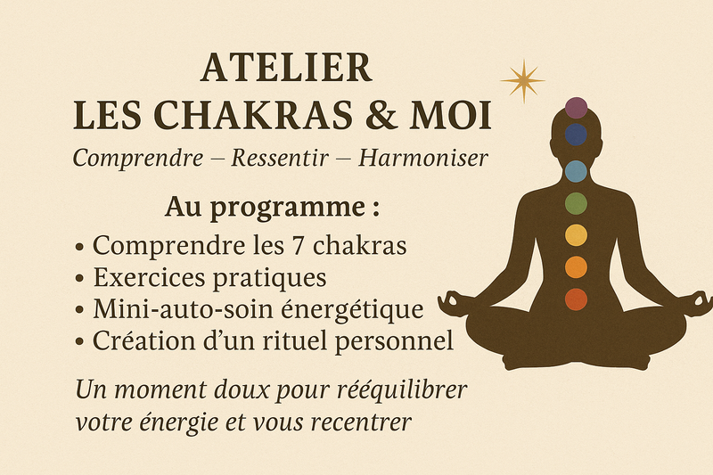 Atelier “Les Chakras & Moi”