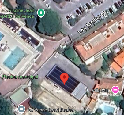 Dojo de la piscine de Vence