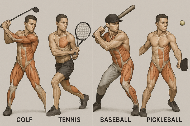 Powerful Swings Influenced by Aquatic Sports Training